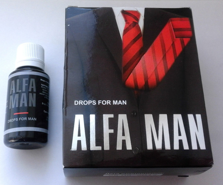 Alfa Man капли в Омске