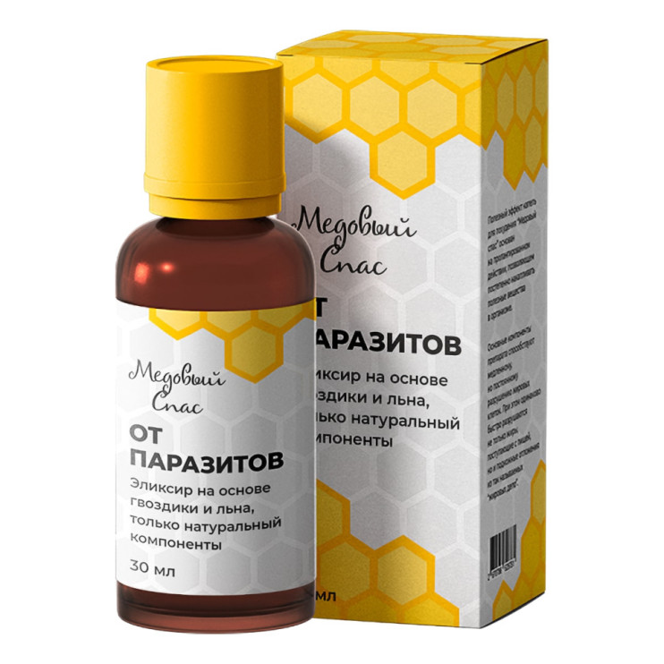 Капли Медовый Спас от паразитов в Санкт-Петербурге