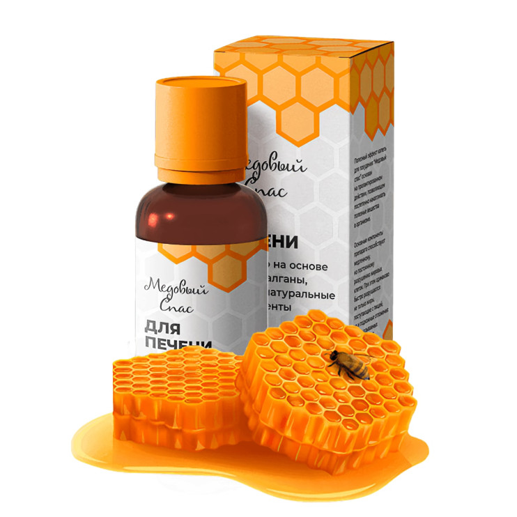 Капли Медовый Спас для печени в Москве