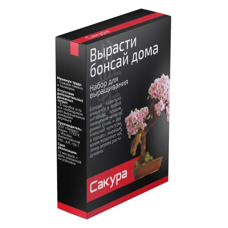 Набор для выращивания Бонсай в Москве в Москве