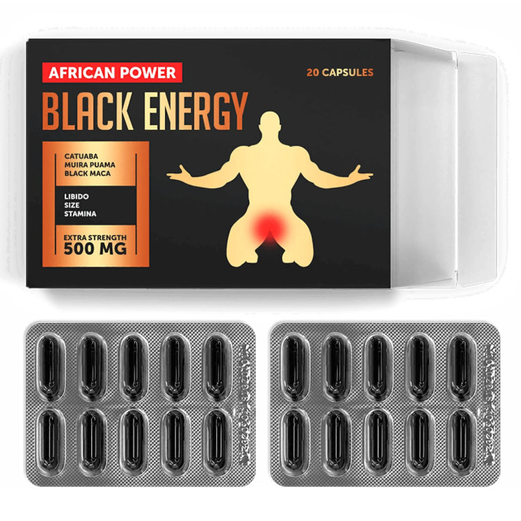 Африканская виагра Black Energy в Нижнем Новгороде