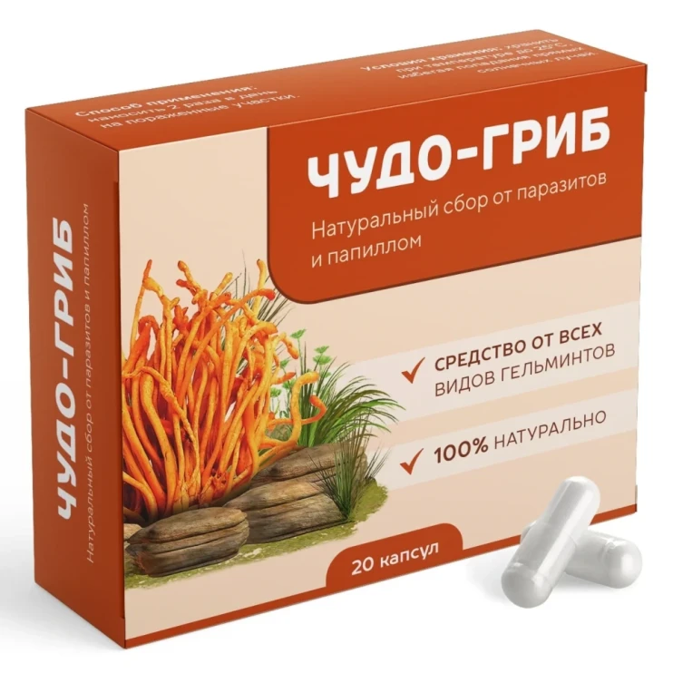 Чудо-Гриб от паразитов в Казани в Казани