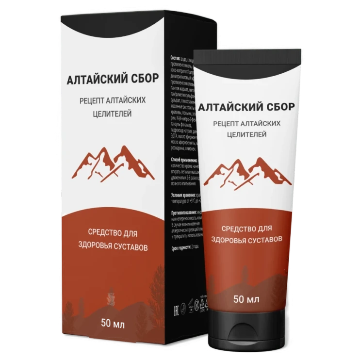 Крем Алтайский сбор в Калининграде