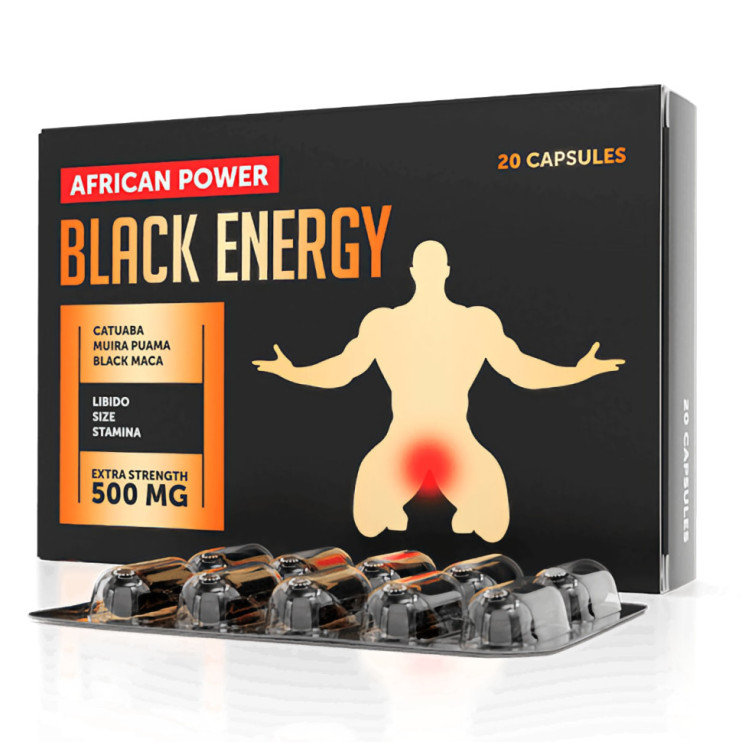 Африканская виагра Black Energy в Новосибирске