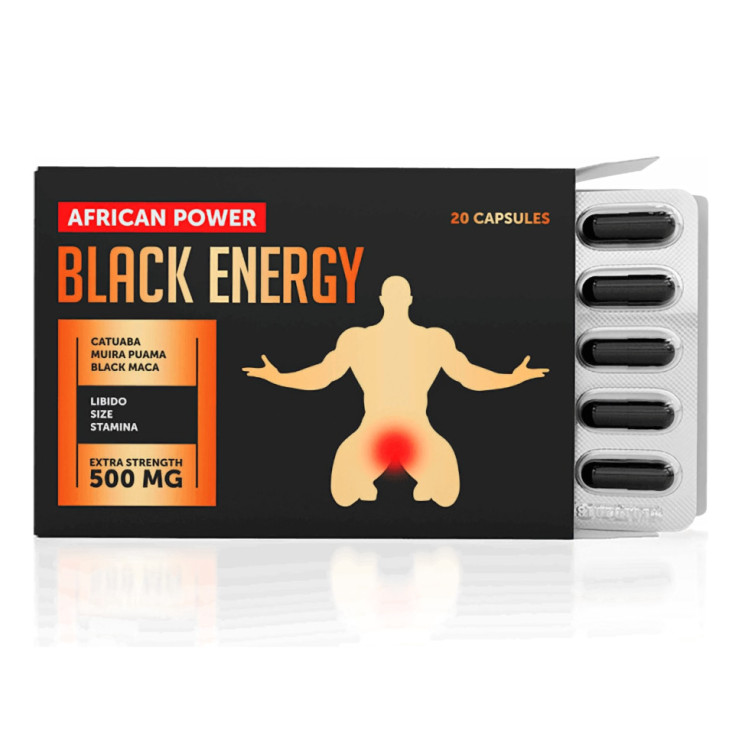 Африканская виагра Black Energy в Новосибирске