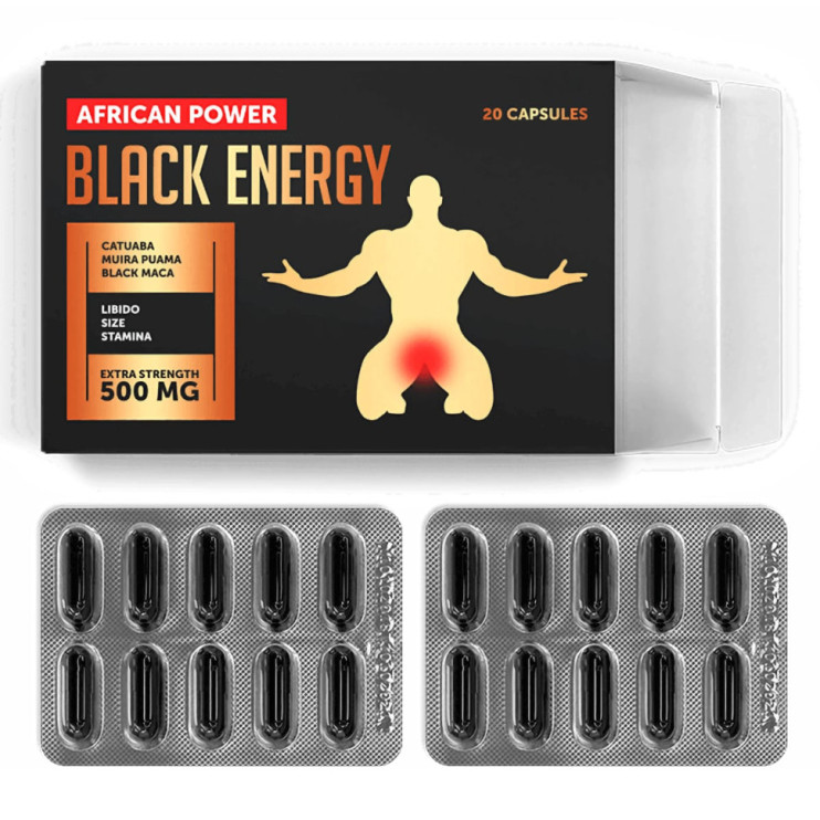 Африканская виагра Black Energy в Новосибирске